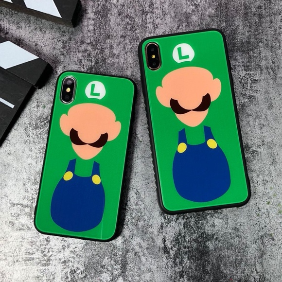 New Luigi Tempered Glass iPhone Case - Picture 1 of 6